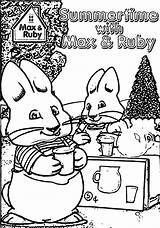 Max And Ruby Coloring Pages  Wecoloringpagecom sketch template