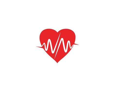 Heart beat hospital line logo vectors 596421 Vector Art at Vecteezy