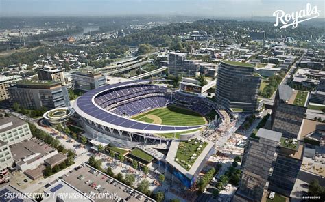 Kansas City Royals unveil renderings of possible sites for a stadium by ...