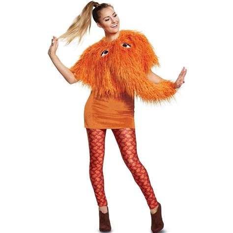 Halloweeen Club Costume Superstore. Sesame Street Deluxe Snuffy Adult Womens Costume