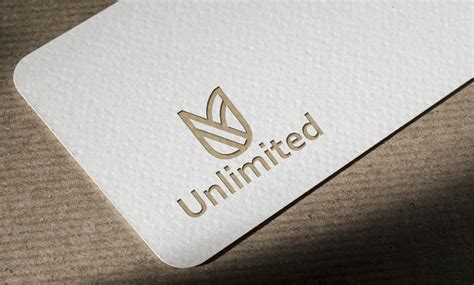 I've ve design the Unlimited Logo by my own concept. on Behance