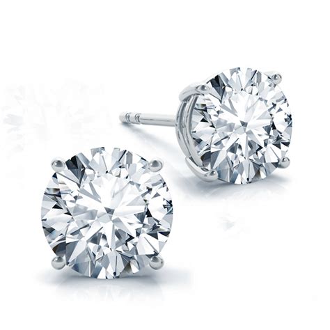 Diamond Ear Studs Designs Shopping Online | www.a1lithium.com