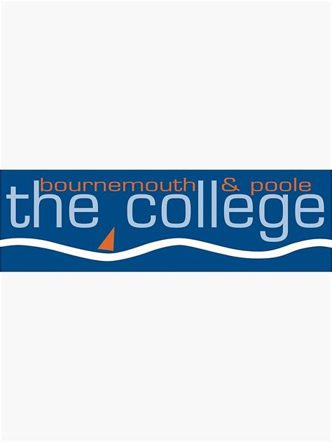 "Bournemouth & Poole College Logo" Poster for Sale by theBPCollege ...