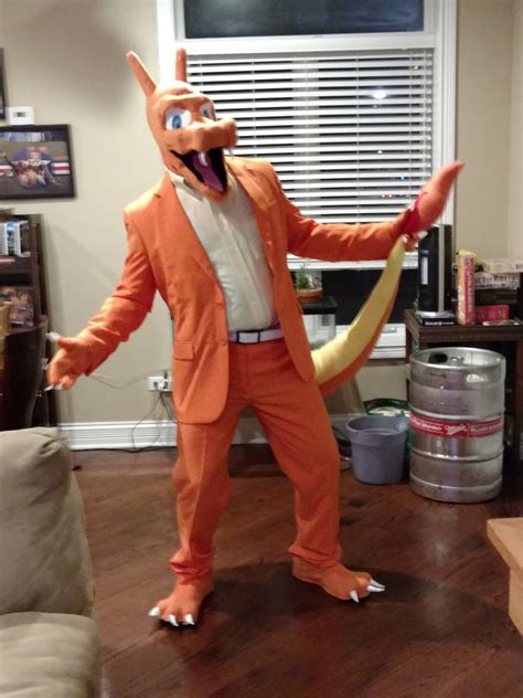 [Self] Charizard costume I made for Halloween/Cons : cosplay