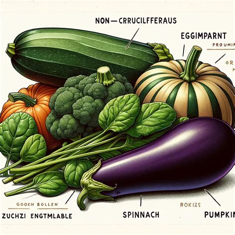 Non-Cruciferous Vegetables: A List of Nutrient-Rich Selection