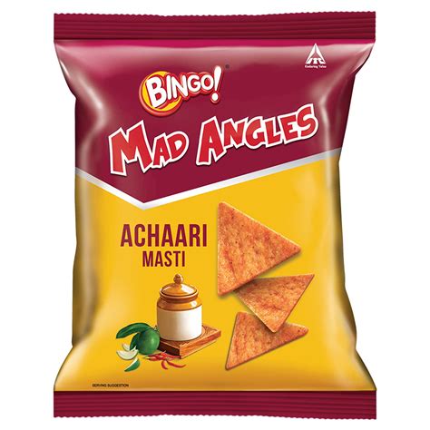 Bingo! Mad Angles – Achaari Masti, 130g Pack : Amazon.in: Grocery ...