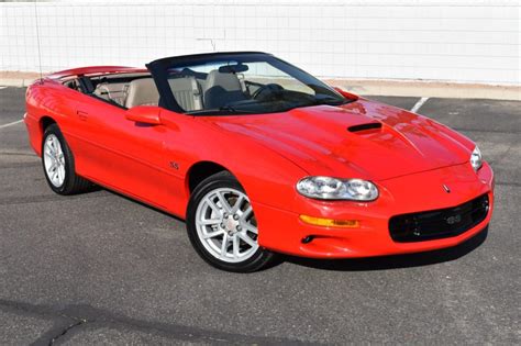 No Reserve: 13k-Mile 2002 Chevrolet Camaro Z28 SS Convertible for sale on BaT Auctions - sold ...