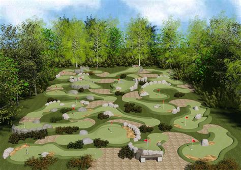 drawings of mini golf courses for permits - Google Search #golfcourses | Golf courses, Mini golf ...