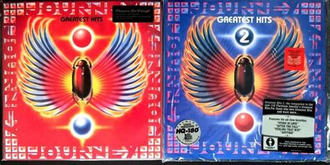 Journey Greatest Hits 1 + 2 [Latest Pressings] LP Vinyl Record Album ...