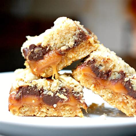 Chocolate Caramel Bars - Eva Bakes