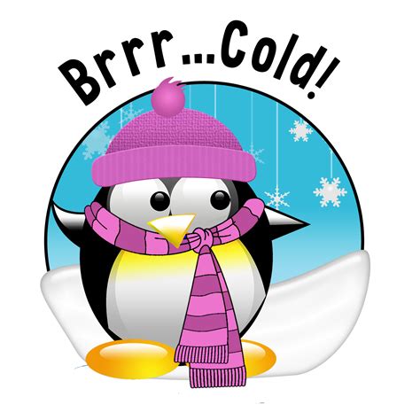 Cold Penguin Cartoon