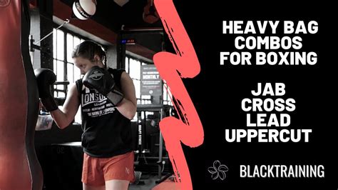 Heavy Bag Combos for Boxing: Jab-Cross-Lead uppercut - YouTube