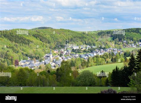 Altenberg Germany - Altenberg View To Geising In Erzgebirge Ore Mountains Sachsen Saxony Germany ...