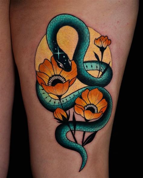 101 Best Snake Flower Tattoo Ideas That Will Blow Your Mind!