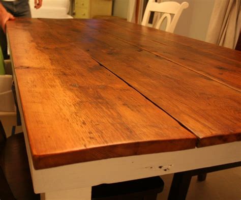 barn wood table | Diy farm table, Farm table, Farmhouse table