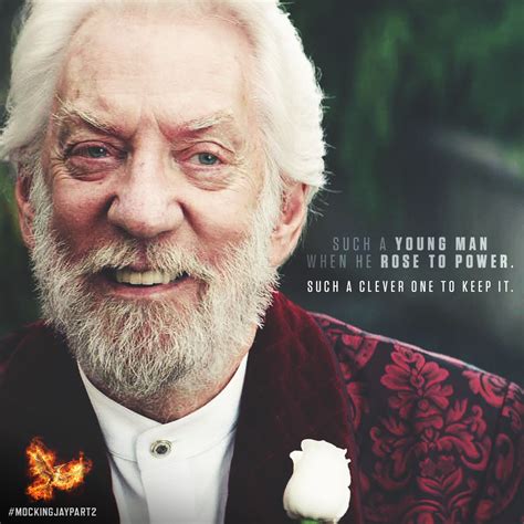 mockingjaymovie: “A man blinded by his own power. ” | Hunger games mockingjay, Hunger games ...