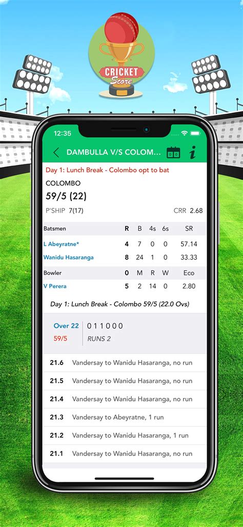 Live Match Cricket Score - iOS App Source Code by V2Ideas | Codester