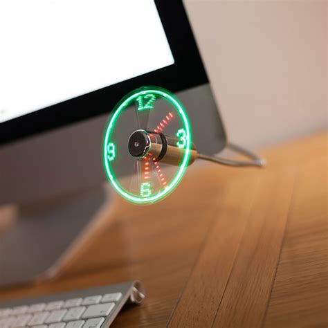 USB Powered Fan Clock