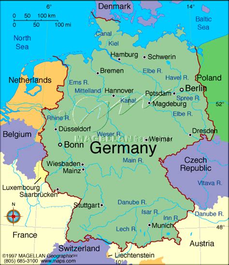 Halle Germany Map