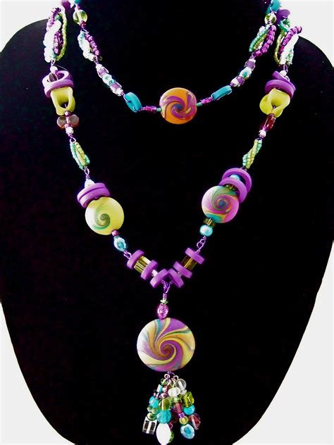 Polymer Clay Necklace | Sue Gentry | Flickr