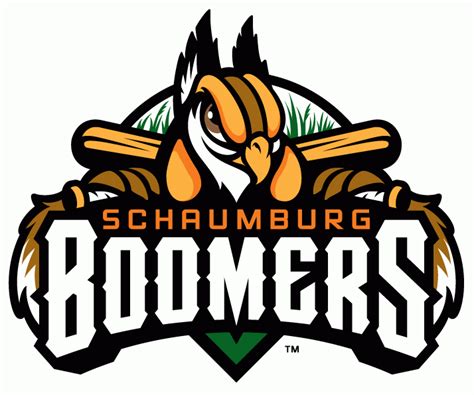 Schaumburg Boomers Primary Logo - Frontier League (FrL) - Chris Creamer ...