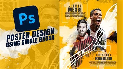 How to Create Professional Sport Poster Design - #Photoshop Tutorials - YouTube