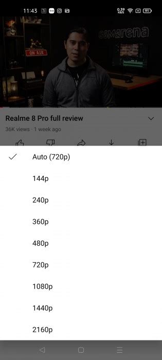 YouTube's mobile apps get new video resolution settings - GSMArena.com news