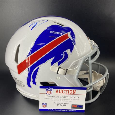 BIlls - Stefon Diggs Signed Authentic Speed Helmet | The official ...