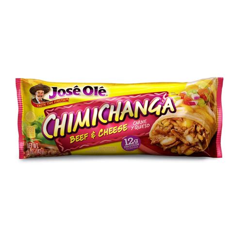 Jose Ole Beef & Cheese Chimichanga, 5 oz - Walmart.com - Walmart.com