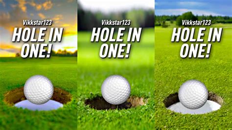 HOLE IN ONE ON EVERY COURSE?! - GOLF IT - YouTube