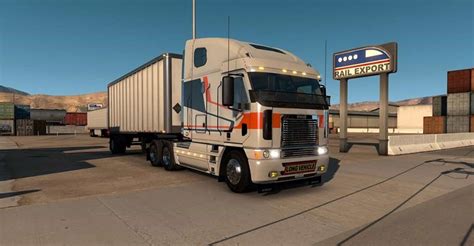 Freightliner Argosy Truck - American Truck Simulator mod | ATS mod