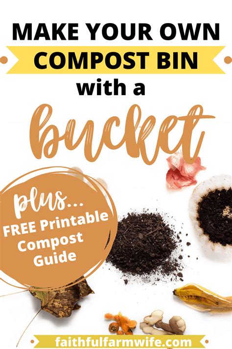 Diy 5 gallon bucket compost bin – Artofit