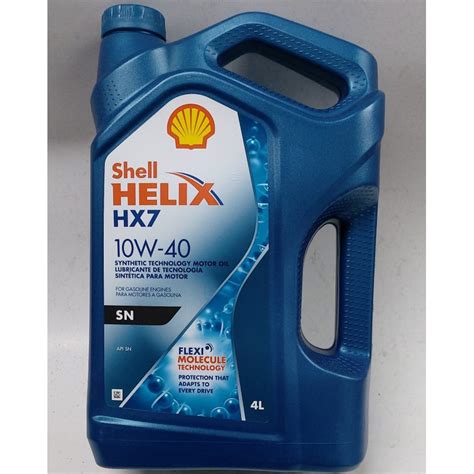 SHELL 10W-40 HELIX HX7 ENGINE OIL 4L GALLON - Malibu Marketing Ltd.