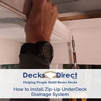 Panels For ZipUP UnderDeck Drainage | DecksDirect - DecksDirect