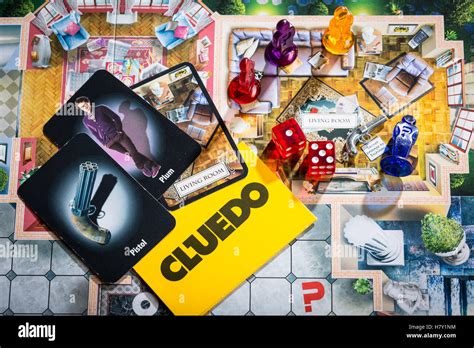 Cluedo board game Stock Photo - Alamy