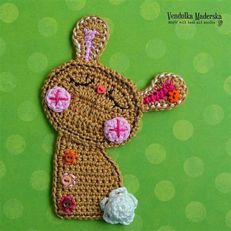 Crochet Bunny Applique Crochet Pattern DIY - Etsy