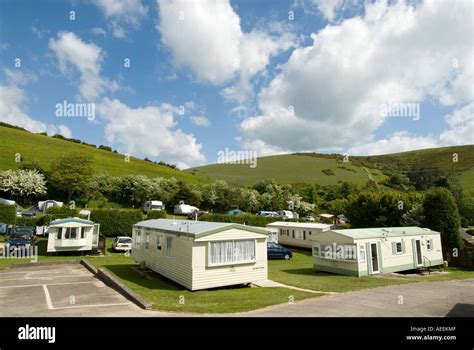 Static caravans at Ulwell Cottage Caravan Park in Swanage, Dorset ...