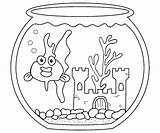 Printable Goldfish Coloring Pages – ColoringMecom sketch template