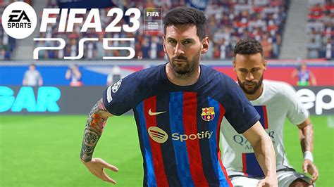 MESSI to BARCELONA in 2023 FIFA 23 PS5 Solo Gameplay 4K HDR - YouTube