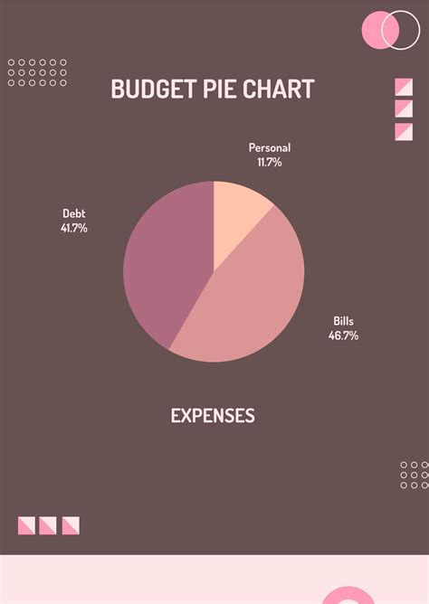 Budget Pie Chart Template in PDF, Illustrator - Download | Template.net