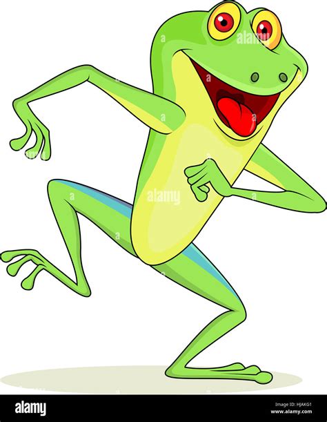 animal, amphibian, small, tiny, little, short, funny, cartoon Stock ...