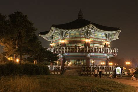 Palgakjeong,cbd,night view,building,hill - free image from needpix.com