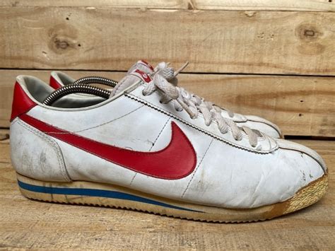 1982 Nike Cortez Vintage Running Shoes Forrest Gump Korea Sz | Etsy