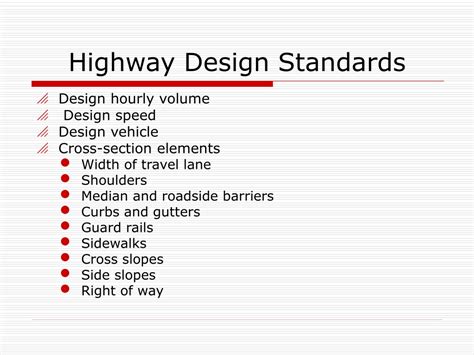 PPT - Geometric Design of Highway Facilities Chapter 16 PowerPoint Presentation - ID:9719122