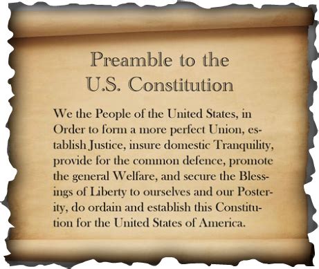 Preamble - Constitution 4 Kids