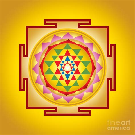 Sri Yantra Digital Art by Soulscapes - Healing Art - Fine Art America