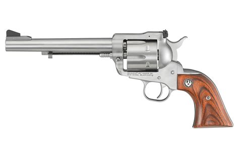 Ruger Blackhawk 357 Mag Satin Stainless Revolver with Hardwood Grips | Sportsman's Outdoor ...