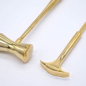 Lobotomy Orbitoclast & Hammer Surgical Medical Tools Gold Plated Lol - Etsy