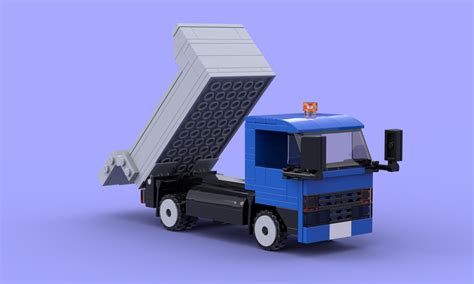 LEGO MOC mini tipper truck by Absolute_lego_builds | Rebrickable ...