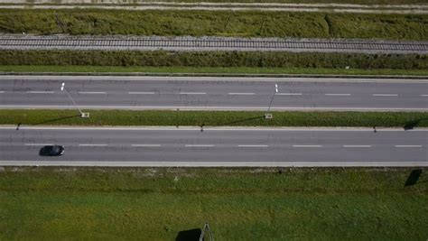 AERIAL: Empty Highway Stock Footage Video 3592301 - Shutterstock